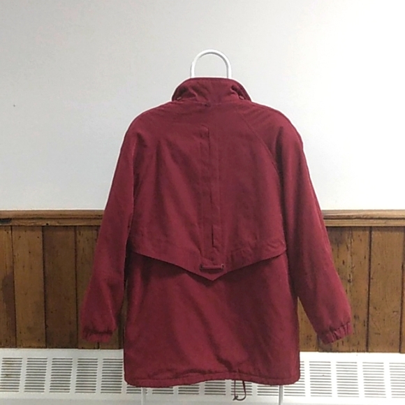 Ladies brick red Fleet Street Coat, Sz M - Picture 5 of 6